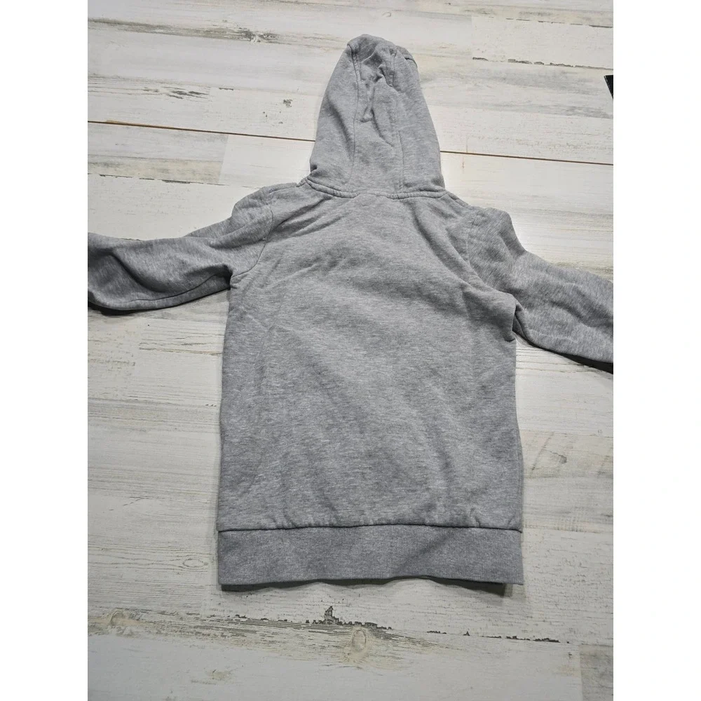 Harry Potter Wizarding World Kids Gray Hogwarts Crest Pullover Hoodie Size 8-10Y
